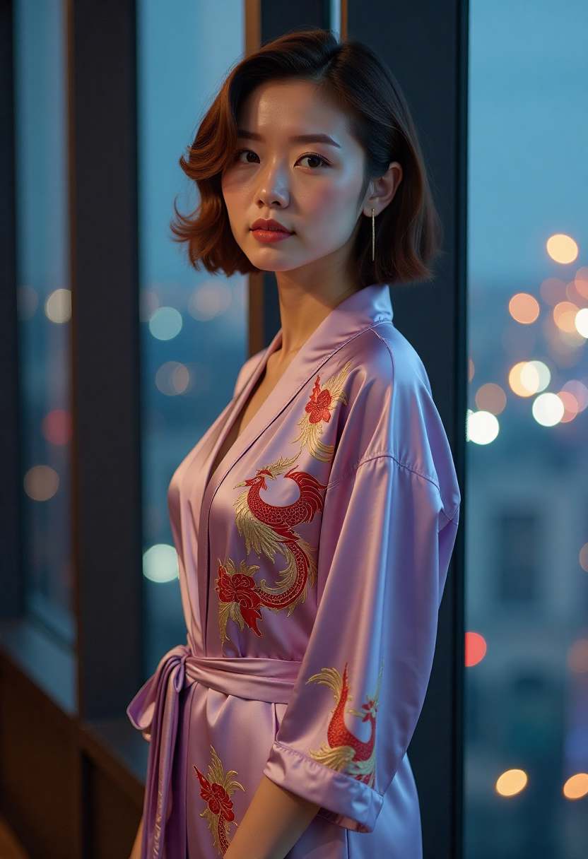 白昼机甲科幻动画海报